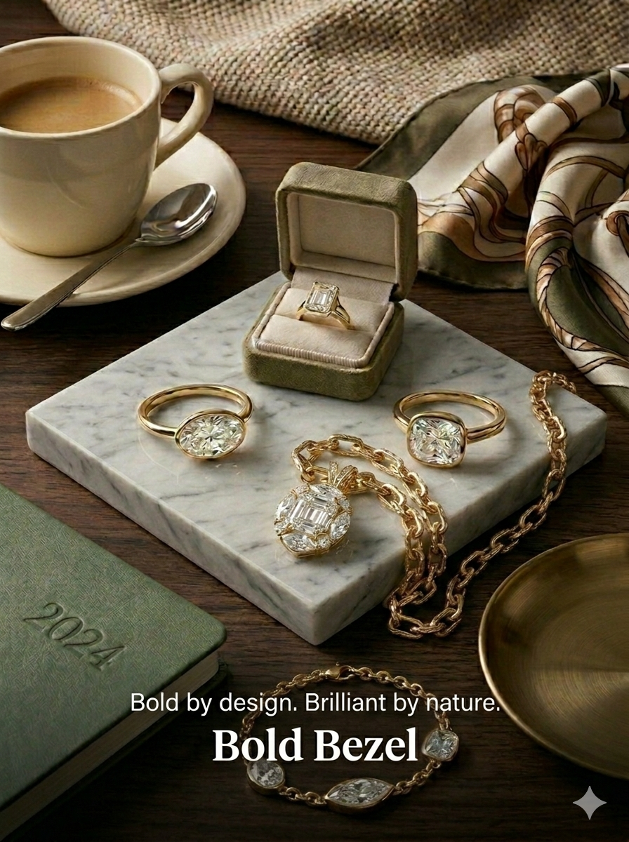 Bold Bezel-Bold by design.Brilliant by nature