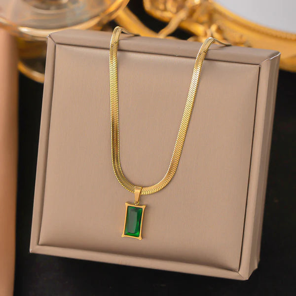Emerald Glow Charm