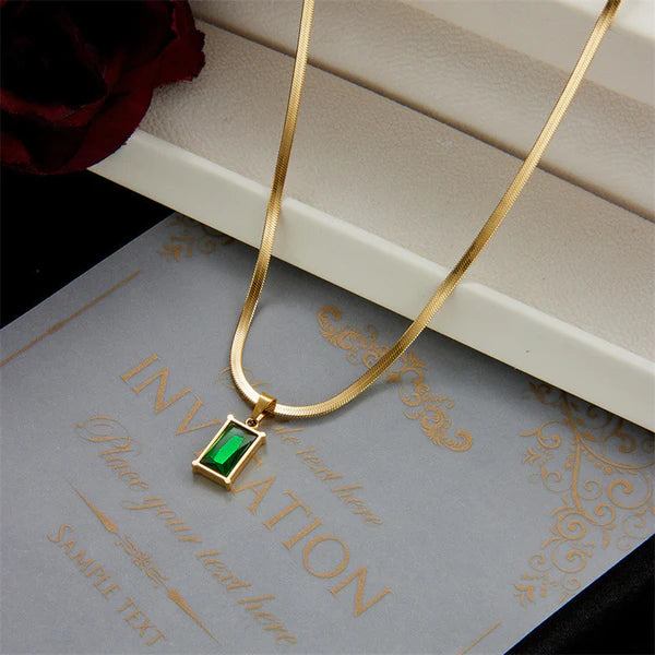 Emerald Glow Charm