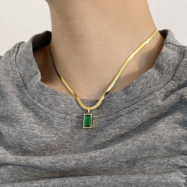 Emerald Glow Charm