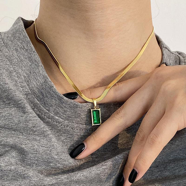 Emerald Glow Charm