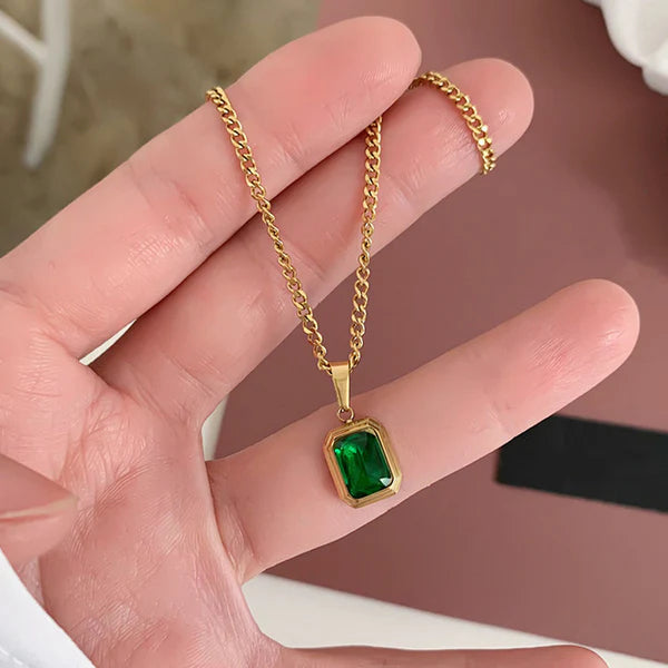 Crystal Drape Pendant