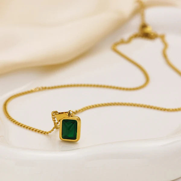 Crystal Drape Pendant