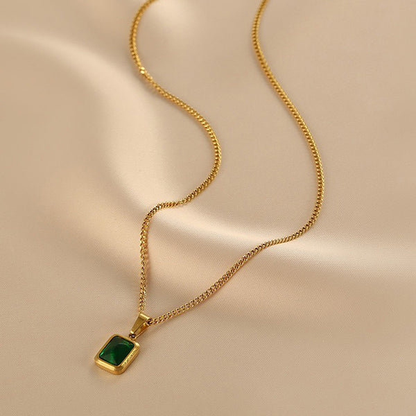 Crystal Drape Pendant
