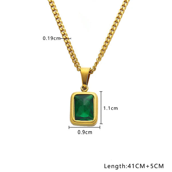 Crystal Drape Pendant
