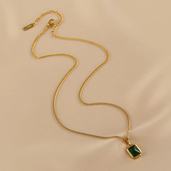 Crystal Drape Pendant