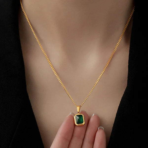 Crystal Drape Pendant