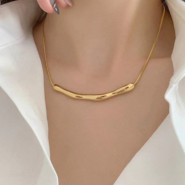 Golden Cascade Pendant