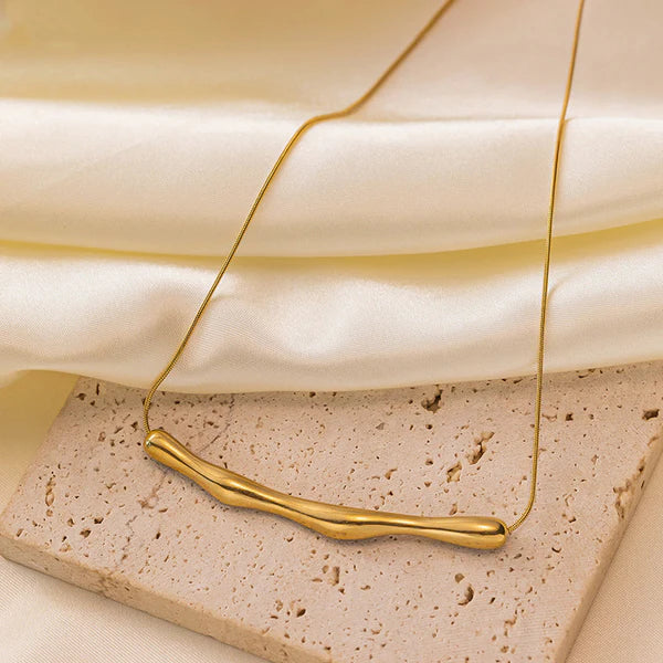 Golden Cascade Pendant
