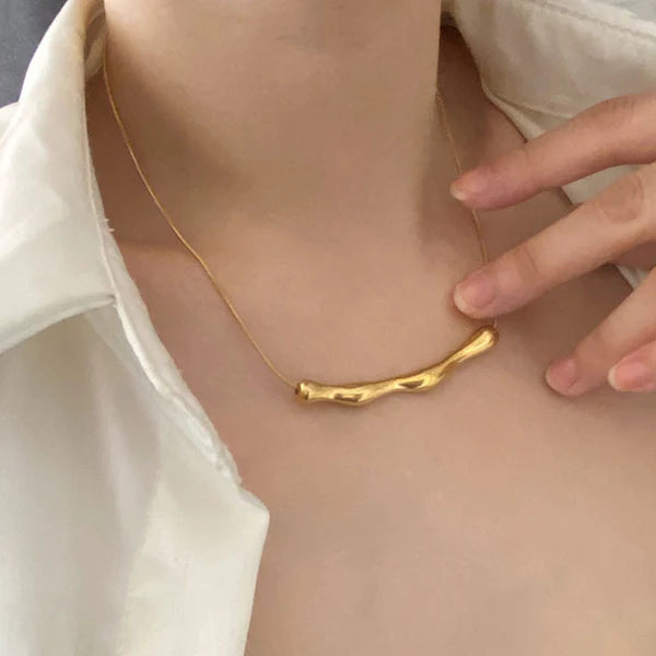Golden Cascade Pendant