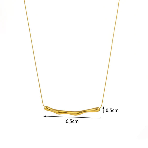 Golden Cascade Pendant