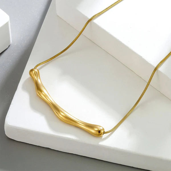 Golden Cascade Pendant